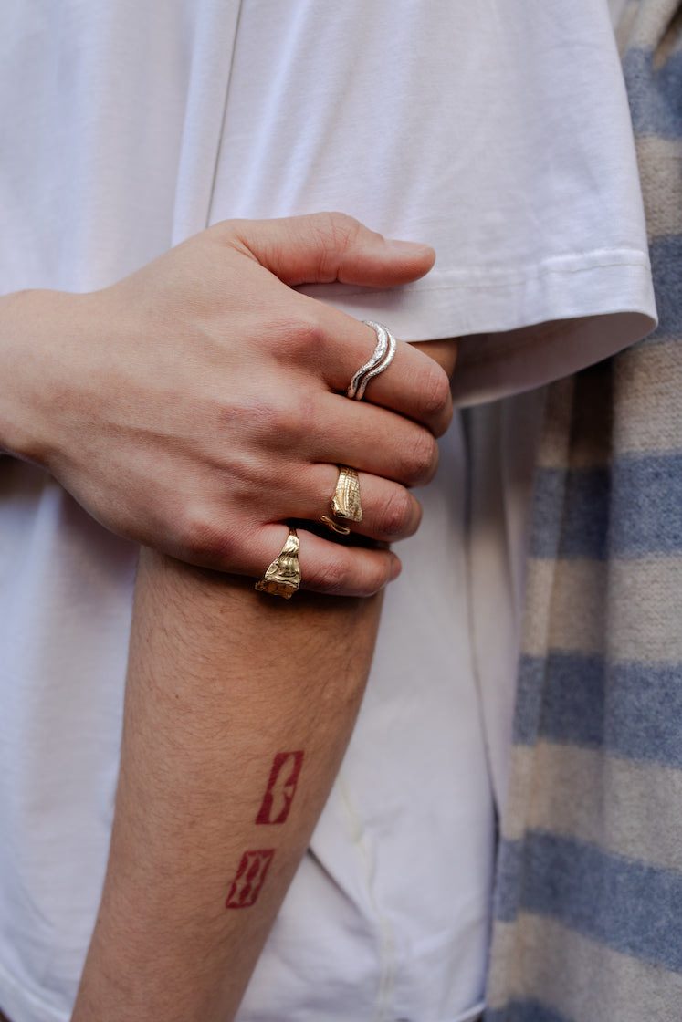 Pebble Stack Ring